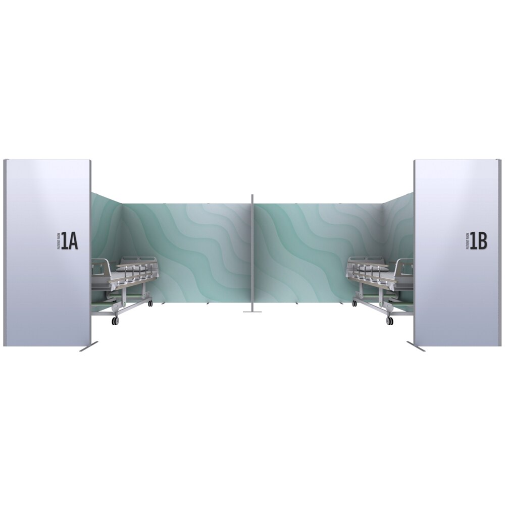 QSEG Isolation Room — Double Isolation Room / Full Custom Print